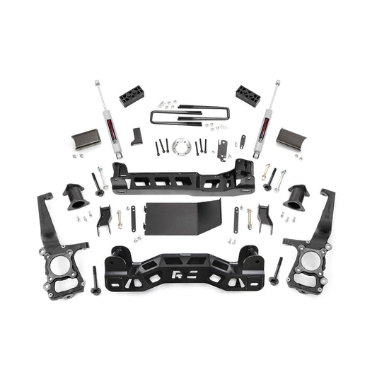 ROUGH COUNTRY 4 Inch Lift Kit | Ford F-150 4WD (2014) | 57430_A