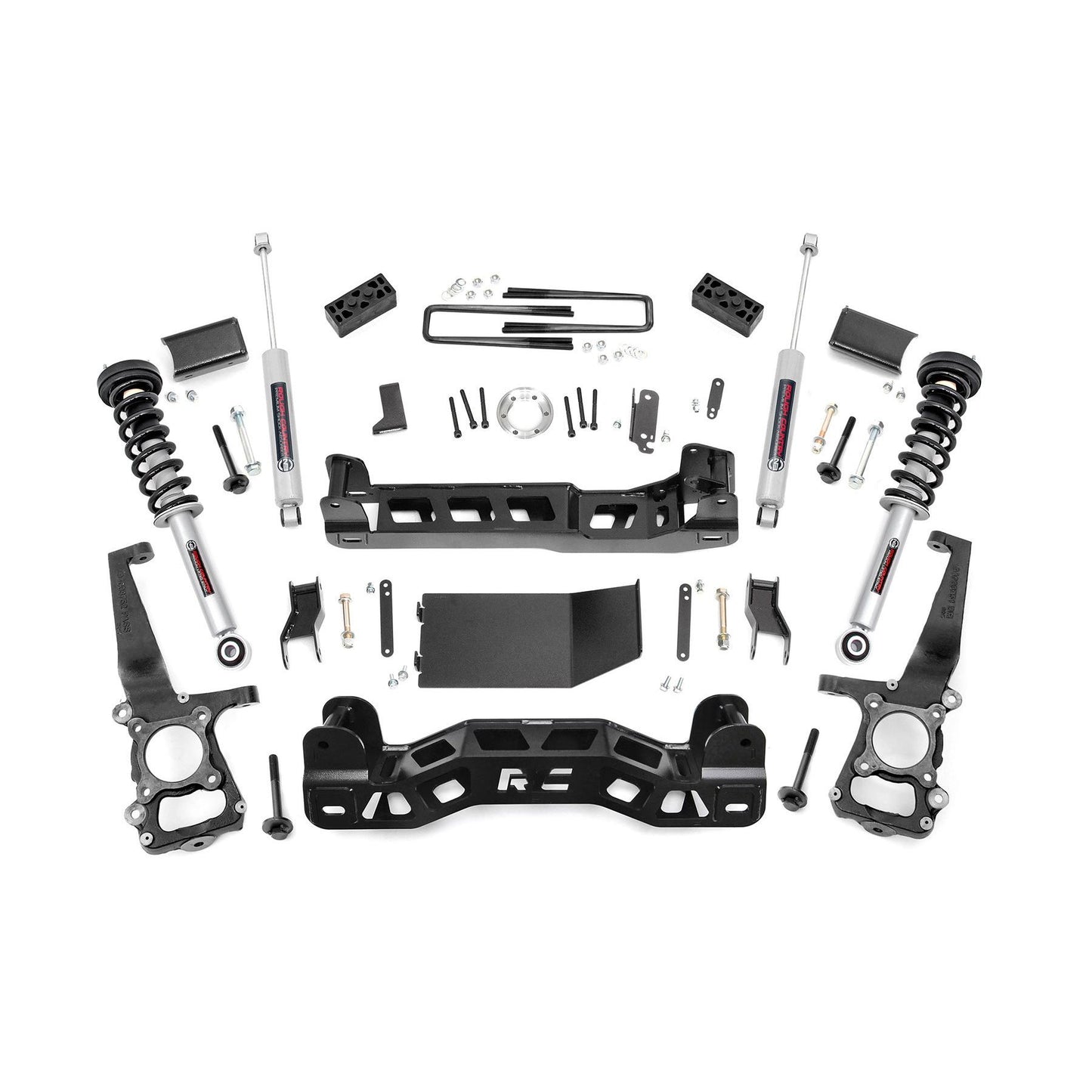 ROUGH COUNTRY 4 Inch Lift Kit | N3 Struts | Ford F-150 4WD (2014) | 57431