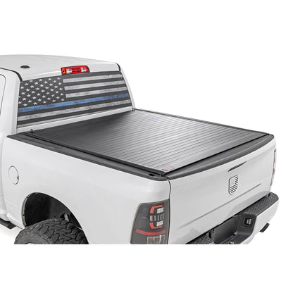 ROUGH COUNTRY Hard Roll Up Bed Cover | 5'7" Bed | Ram 1500 (09-18)/2500 (09-26)  | 50319550
