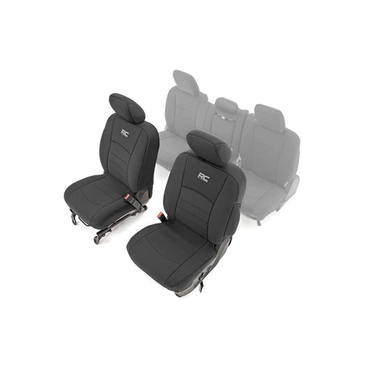 ROUGH COUNTRY Seat Covers |Bucket Seats | FR | Ram 1500 2WD/4WD (2019-2025) | 91040