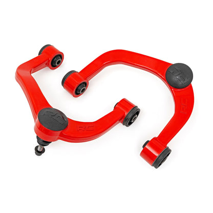 ROUGH COUNTRY Red Forged Upper Control Arms | OE Upgrade | Ford F-150 4WD (2009-2020) | 51034RED