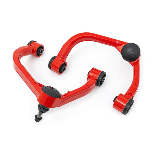 ROUGH COUNTRY Red Forged Upper Control Arms | 2.5-3.5 Inch Lift | Ford F-150 4WD (09-20) | 51036RED