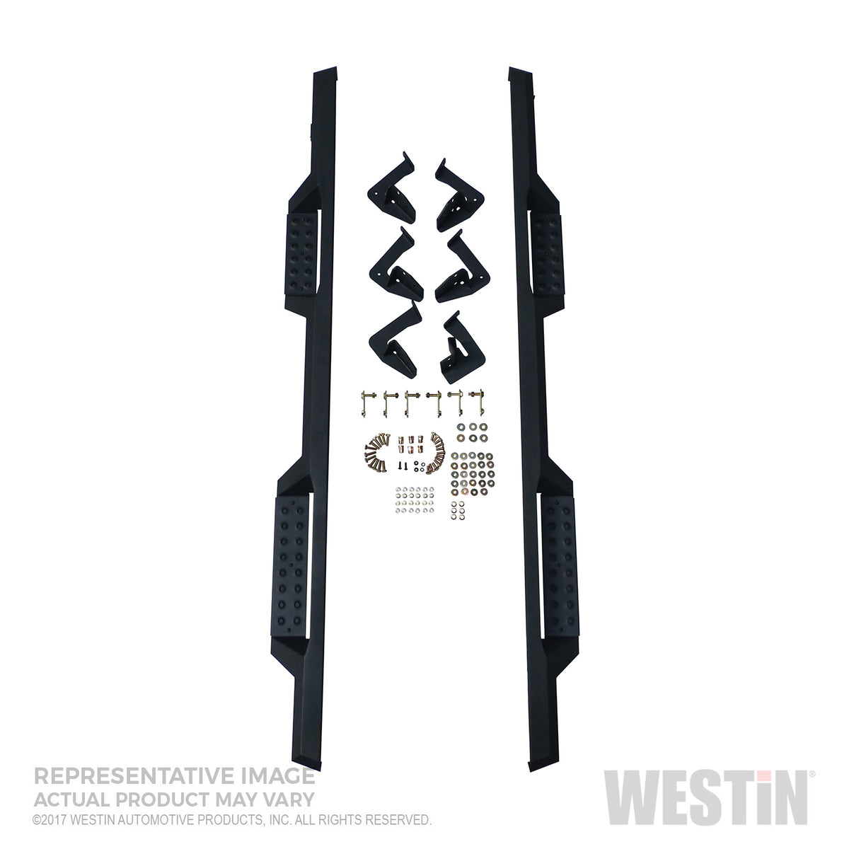 Westin HDX Drop Nerf Steps 2009-2014 Ford F-150 SuperCrew