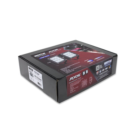 WESTIN AUTOMOTIVE | Axis LED Auxiliary Light  All  LED Auxiliary Light 4.5" x 4.5" Square Spot w/3W Osram (Set-2 | 09-12219A-PR