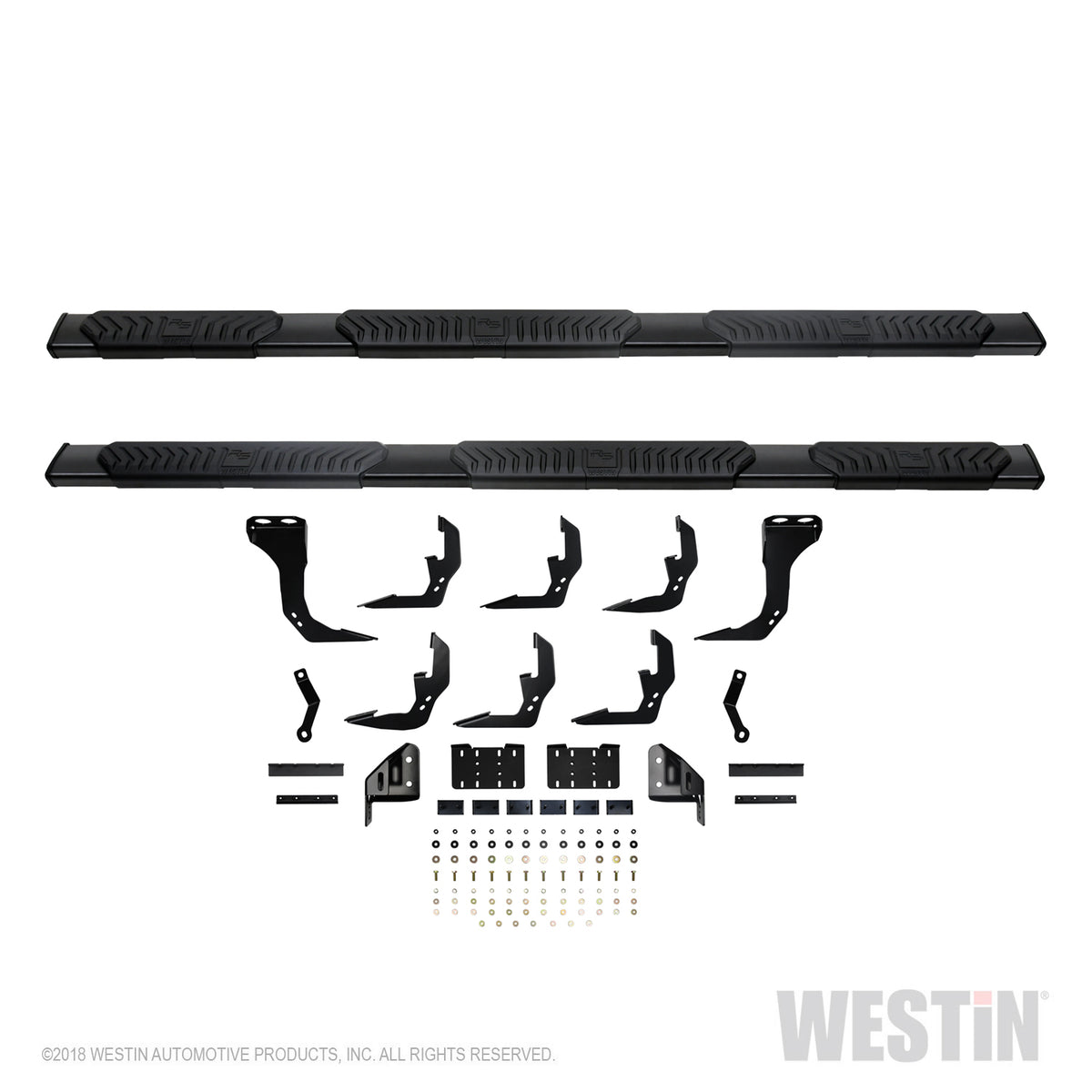 Westin R5 M-Series Wheel-to-Wheel Nerf Steps 2019-2024 Chevy/GMC Silverado/Sierra 1500 Crew Cab
