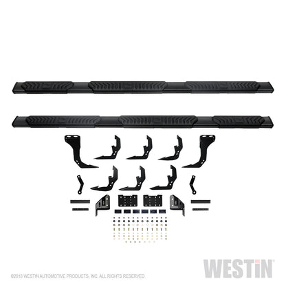 Westin R5 M-Series Wheel-to-Wheel Nerf Steps 2019-2024 Chevy/GMC Silverado/Sierra 1500 Crew Cab