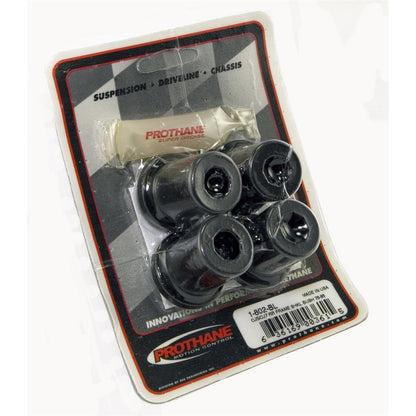 RUGGED RIDGE | 1-802BL | Bushing Set-4 Shackle Rear Blk 76-86 Wrangler