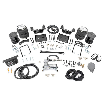 ROUGH COUNTRY Air Spring Kit w/compressor | 5 Inch Lift Kit | Chevy/GMC 1500 (07-18 & Classic) | 100054C