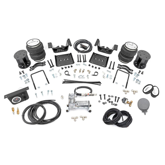 ROUGH COUNTRY Air Spring Kit w/compressor | 5 Inch Lift Kit | Chevy/GMC 1500 (07-18 & Classic) | 100054C