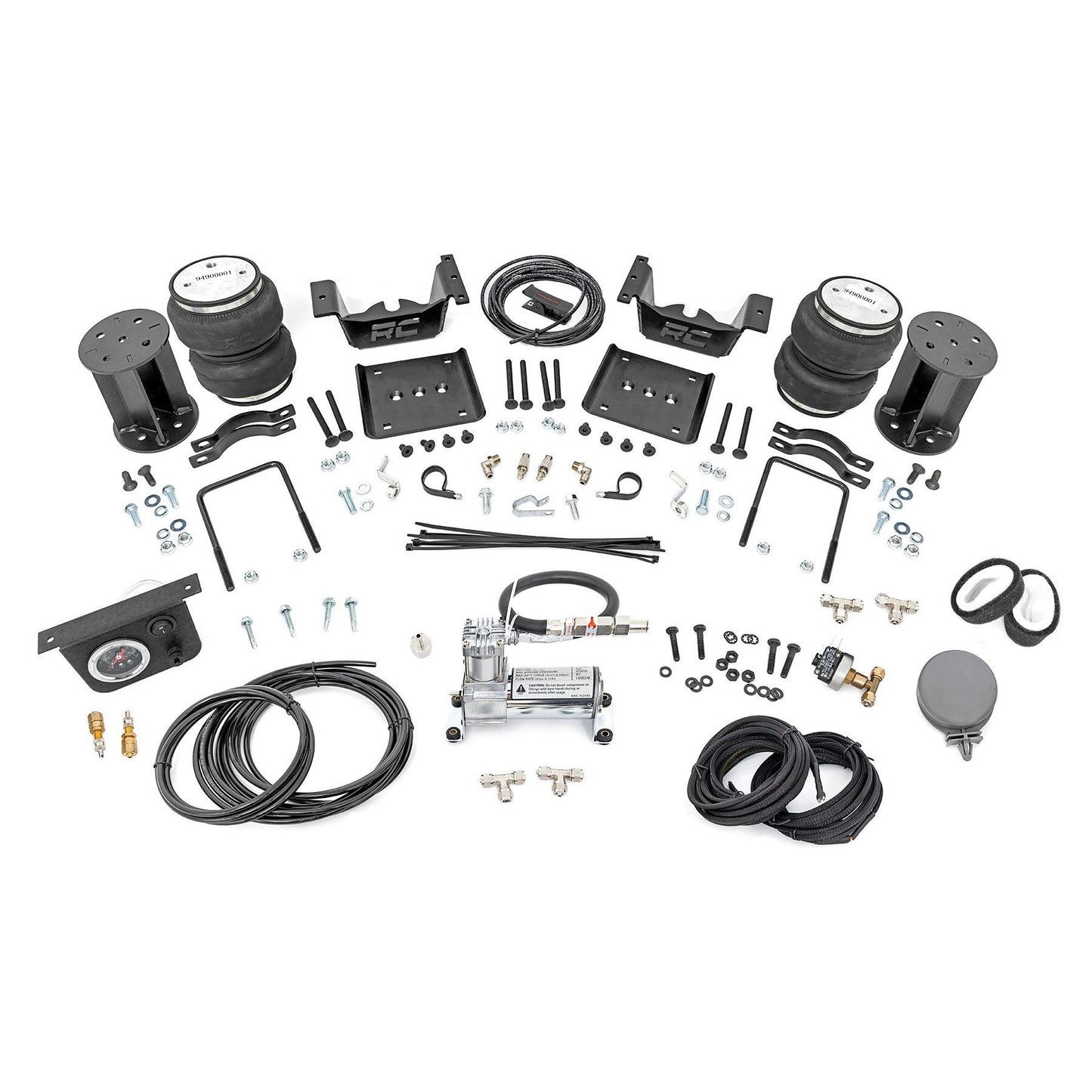 ROUGH COUNTRY Air Spring Kit w/compressor | 6-7.5 Inch Lift Kit | Chevy/GMC 1500 (07-18 & Classic) | 100056C