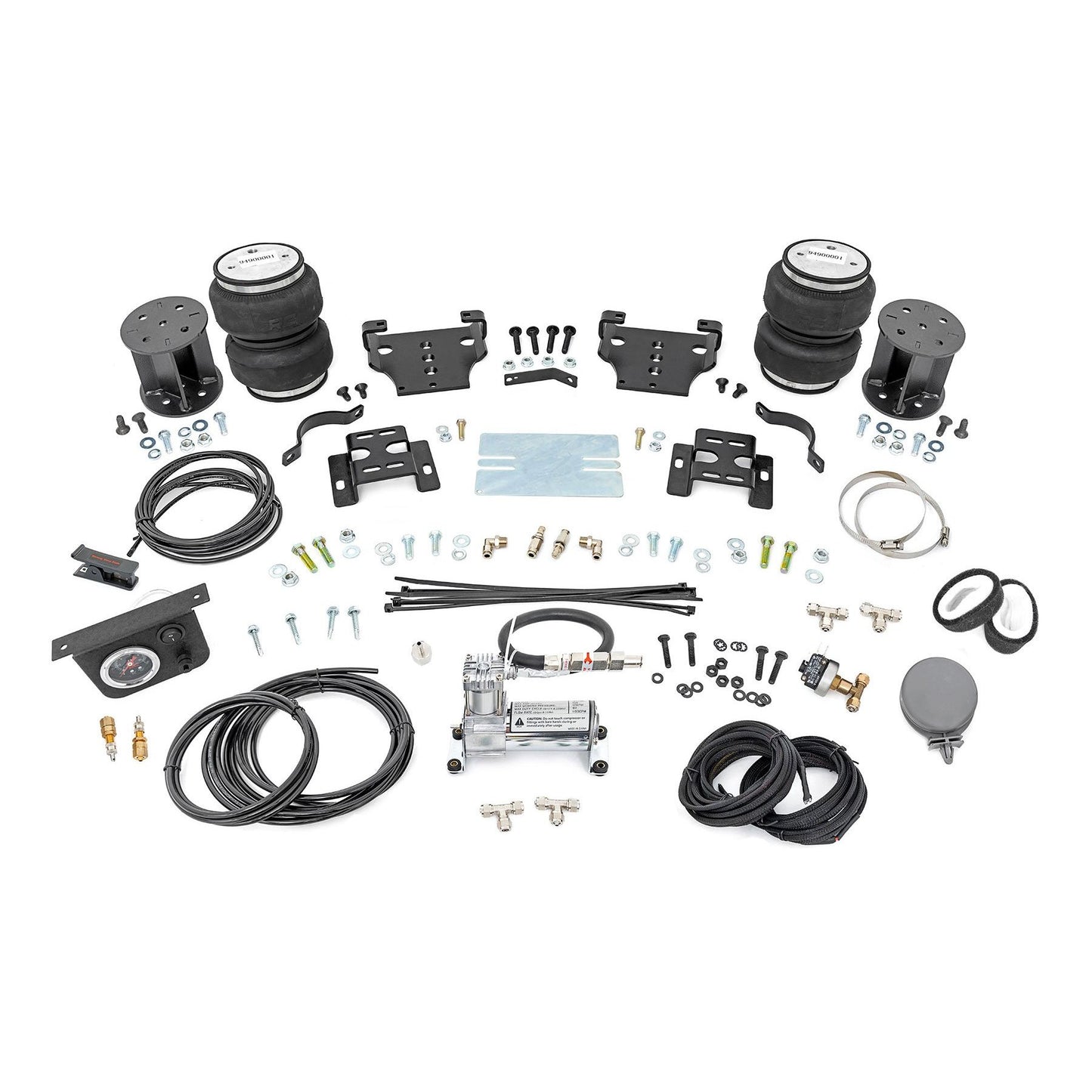 ROUGH COUNTRY Air Spring Kit w/compressor | 6 Inch Lift Kit | Chevy/GMC 2500HD (01-10) | 100064C