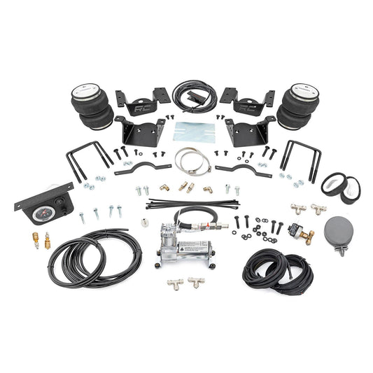 ROUGH COUNTRY Air Spring Kit w/compressor | 0-7.5" Lift | Chevy/GMC 2500HD/3500HD (11-19) | 10007C