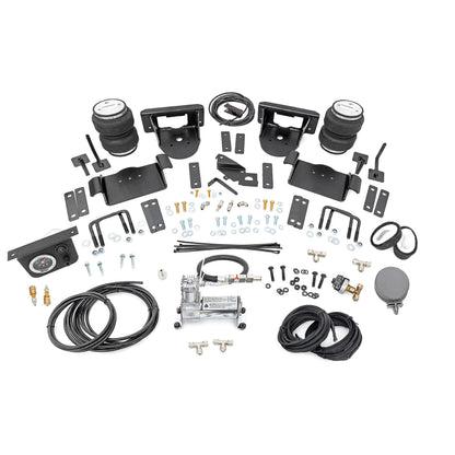 ROUGH COUNTRY Air Spring Kit w/compressor | 0-6" Lifts | Ford F-150 4WD (2021-2025) | 10009C