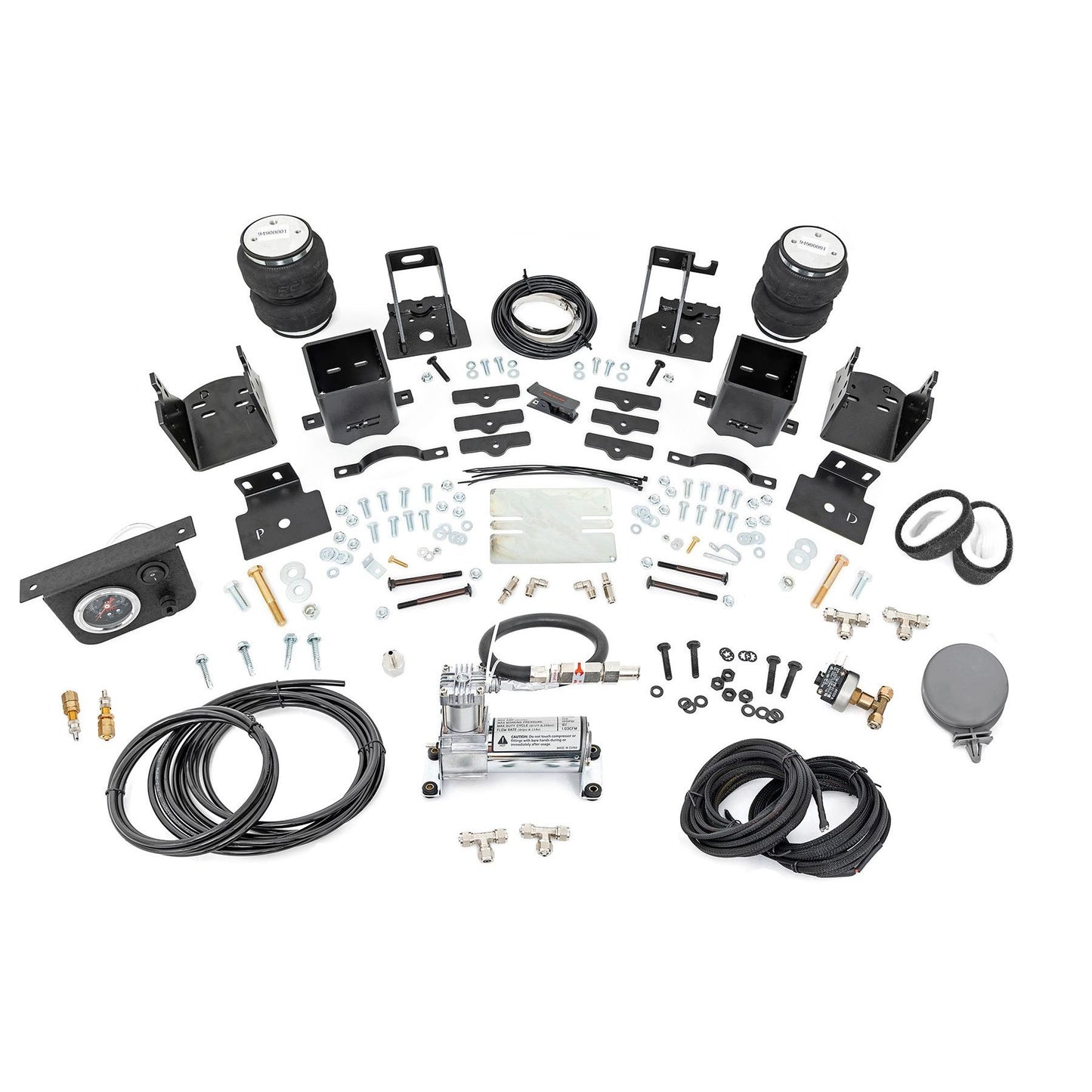 ROUGH COUNTRY Air Spring Kit w/compressor | Ford F-250/F-350 Super Duty 4WD (2005-2016) | 10020C
