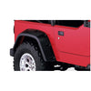 BUSHWACKER | Pocket/Rivet Rear Fender Flares | 1997-2006 Jeep Wrangler TJ | 10030-07