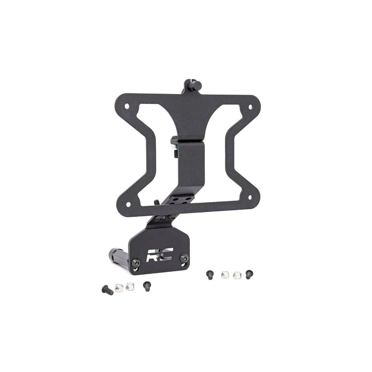 ROUGH COUNTRY License Plate Relocation Bracket | Jeep Wrangler JK/Wrangler Unlimited  (07-18) | 10541