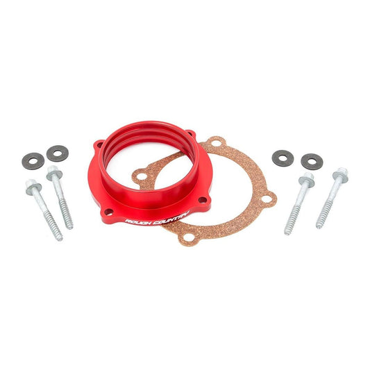 ROUGH COUNTRY 3.6L Throttle Body Spacer Kit | Jeep Gladiator JT/Wrangler JK/Wrangler Unlimited 4WD | 10561