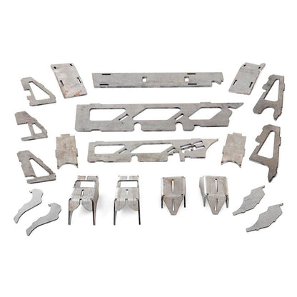 ROUGH COUNTRY Axle Truss and C-Gusset | Combo | Dana 30 | Jeep Wrangler JK/Wrangler Unlimited (07-18) | 10565