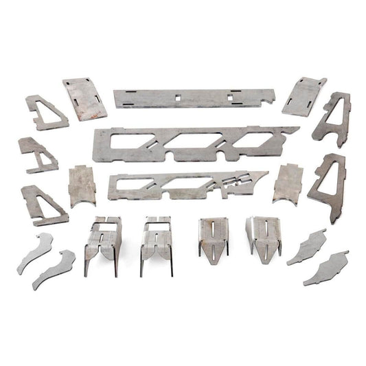 ROUGH COUNTRY Axle Truss and C-Gusset | Combo | Dana 30 | Jeep Wrangler JK/Wrangler Unlimited (07-18) | 10565