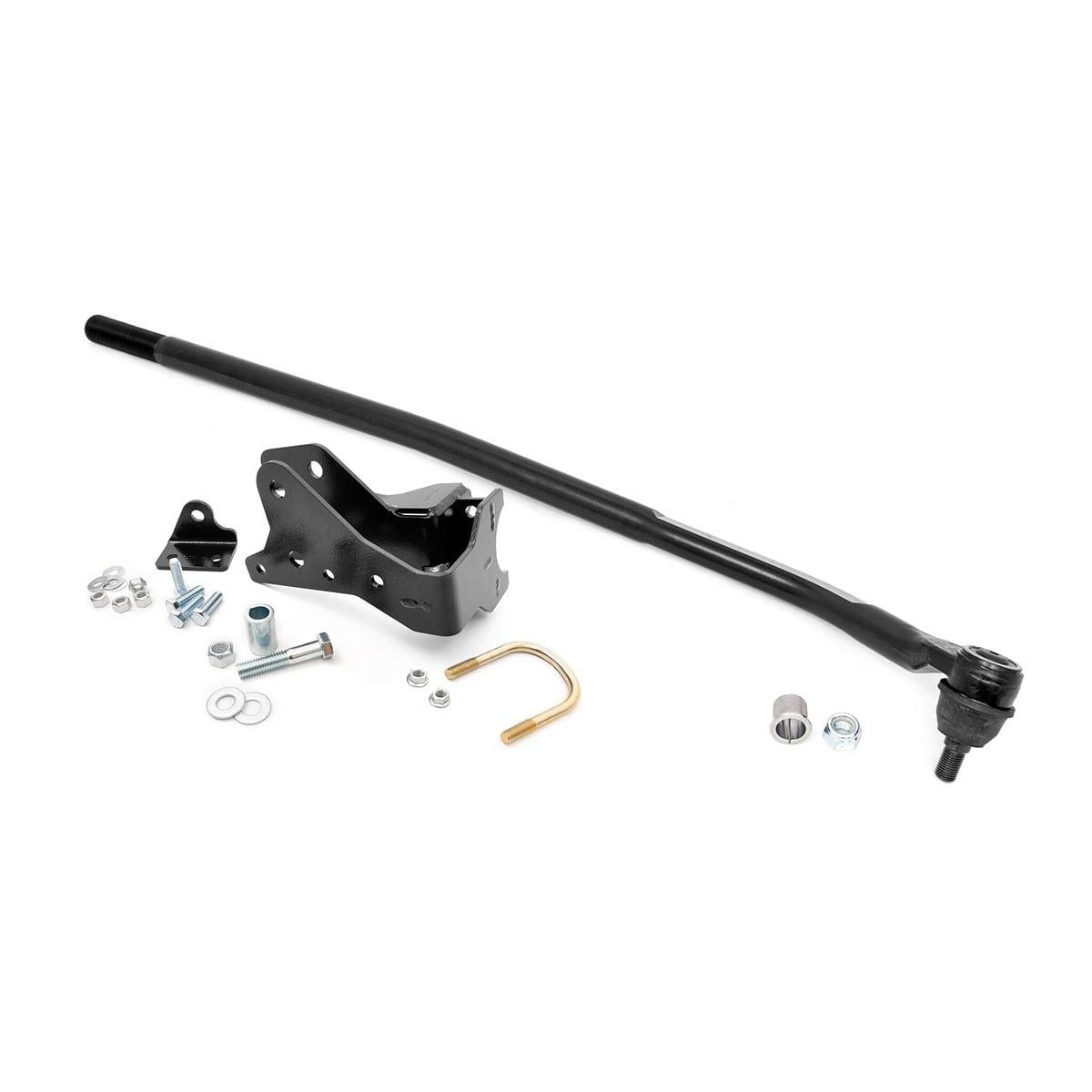 ROUGH COUNTRY High Steer Kit | Track Bar Bracket Combo | Jeep Wrangler JK/Wrangler Unlimited (07-18) | 10601