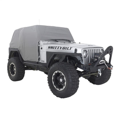 SMITTYBILT | Cab Cover W/Door Flap Water Resistant 92-06 Jeep Wrangler YJ/TJ Smittybilt |1061