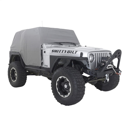 SMITTYBILT | Cab Cover W/Door Flap Water Resistant 92-06 Jeep Wrangler YJ/TJ Smittybilt |1061
