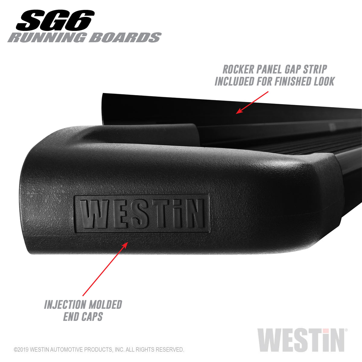 Westin SG6 Running Boards 68.4"