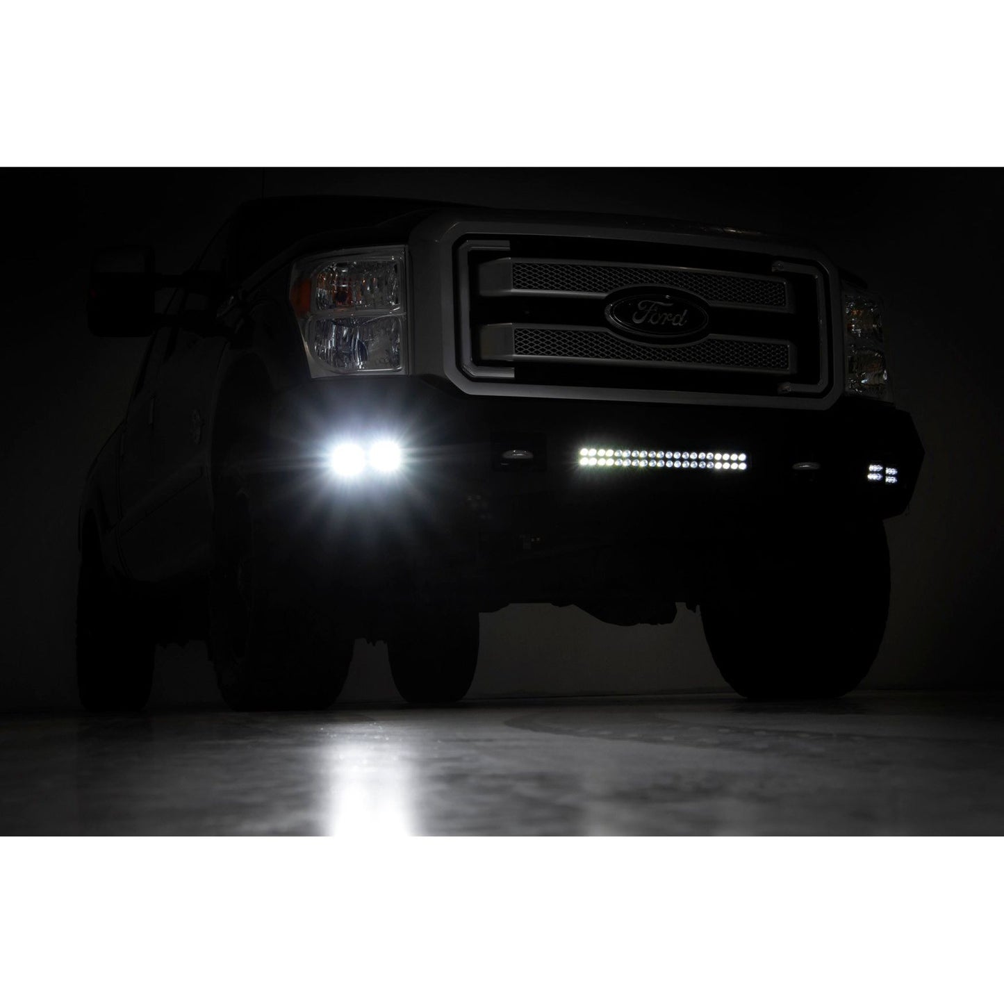 ROUGH COUNTRY Front Bumper | Ford F-250/F-350 Super Duty 2WD/4WD (2011-2016) | 10783