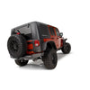 BUSHWACKER | Flat-Style 4-Piece Fender Flare Set | 2007-18 Jeep Wrangler JK 4-Door | 10918-07