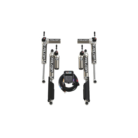 FALCON SHOCKS | 18-Up Jeep Wrangler 18-Up Jeep WranglerJL 4 Door SP2 3.5 e-Adjust Piggyback Shock Kit 0-1.5 Inch Lift Falcon Shocks | 11-03-35-400-000