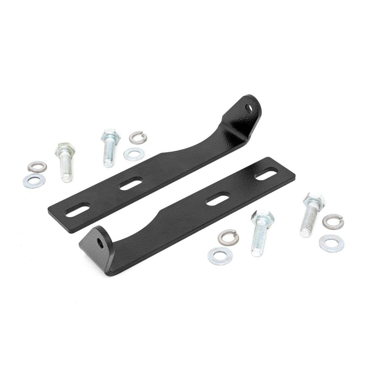 ROUGH COUNTRY LED Light Kit | Bumper Mount | 20" Black Dual Row | Jeep Grand Cherokee WK2 (11-20) | 70773