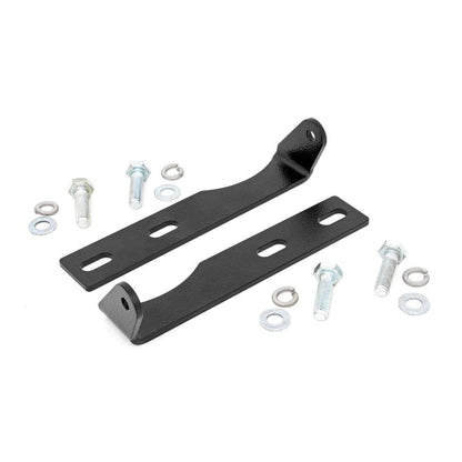 ROUGH COUNTRY LED Light Kit | Bumper Mount | 20" Black Dual Row | Jeep Grand Cherokee WK2 (11-20) | 70773