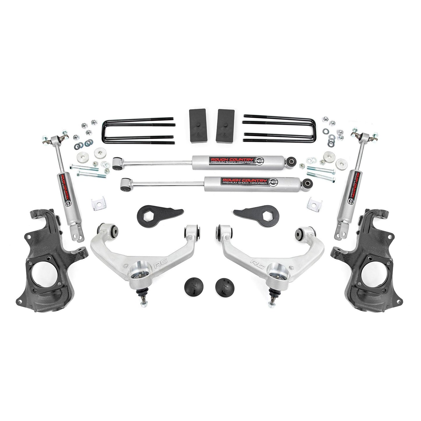 ROUGH COUNTRY 3.5 Inch Lift Kit | Knuckle | Chevy/GMC 2500HD/3500HD (11-19) | 95730