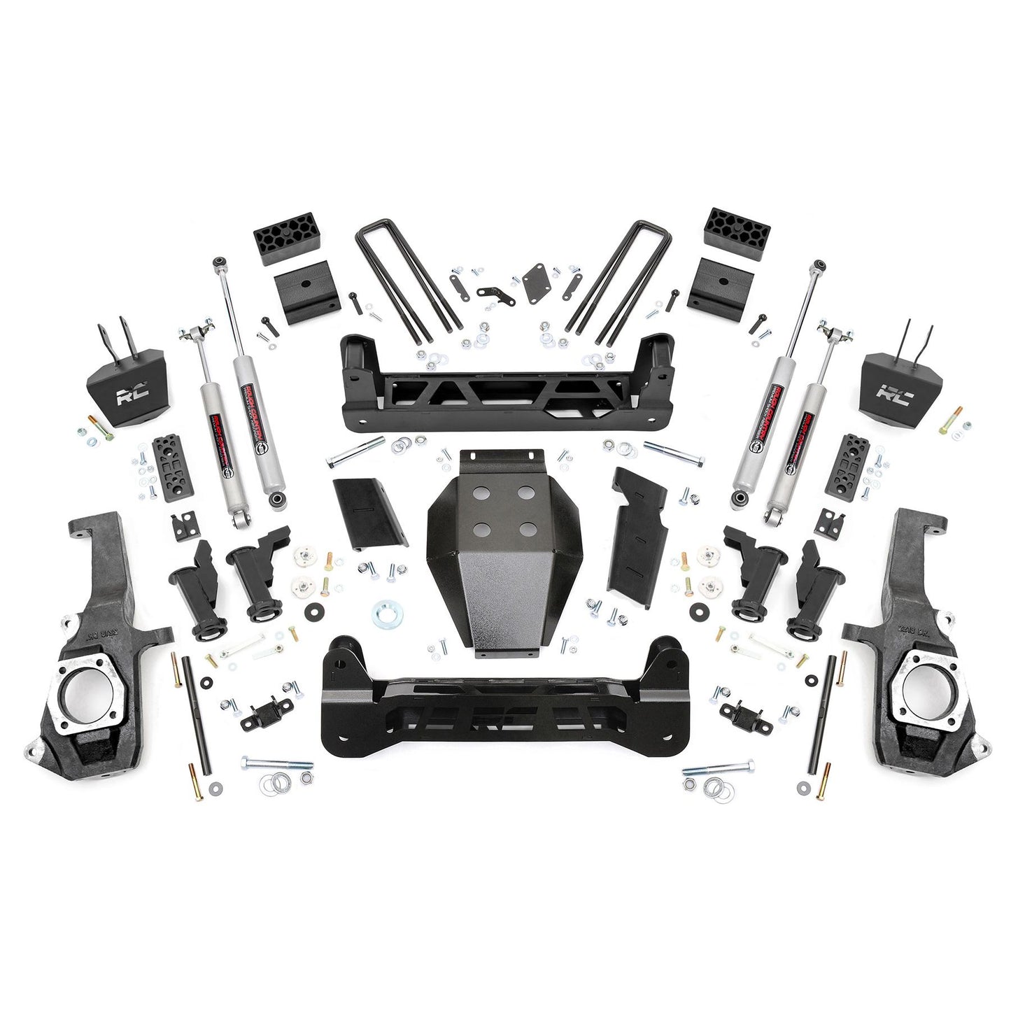 ROUGH COUNTRY 5 Inch Lift Kit | Torsion Drop | Chevy/GMC 2500HD/3500HD (11-19) | 10330