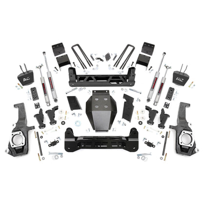 ROUGH COUNTRY 7.5 Inch Lift Kit | Torsion Drop | Chevy/GMC 2500HD/3500HD (11-19) | 10430