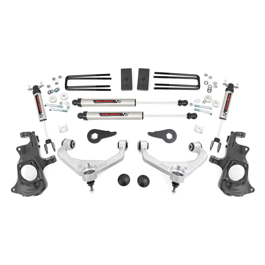 ROUGH COUNTRY 3.5 Inch Knuckle Lift Kit | V2 | w/ Overloads | Chevy/GMC 2500HD/3500HD (11-19) | 97670