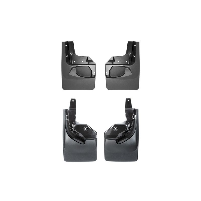 Weather Tech | Jeep Wrangler JL 2018-2026 WILLYS 4-Door No-Drill MudFlaps | 110100-120097