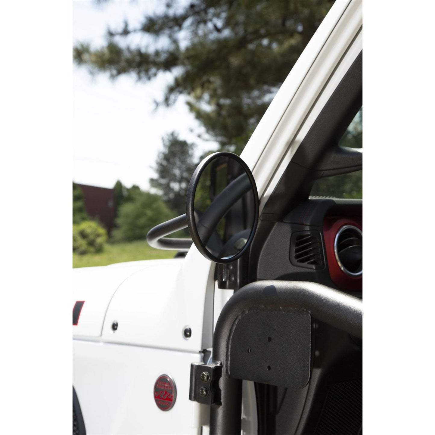 RUGGED RIDGE | 11025.25 | Trail Mirror Kit, Round, Pair; 18-19 Jeep Wrangler/Gladiator