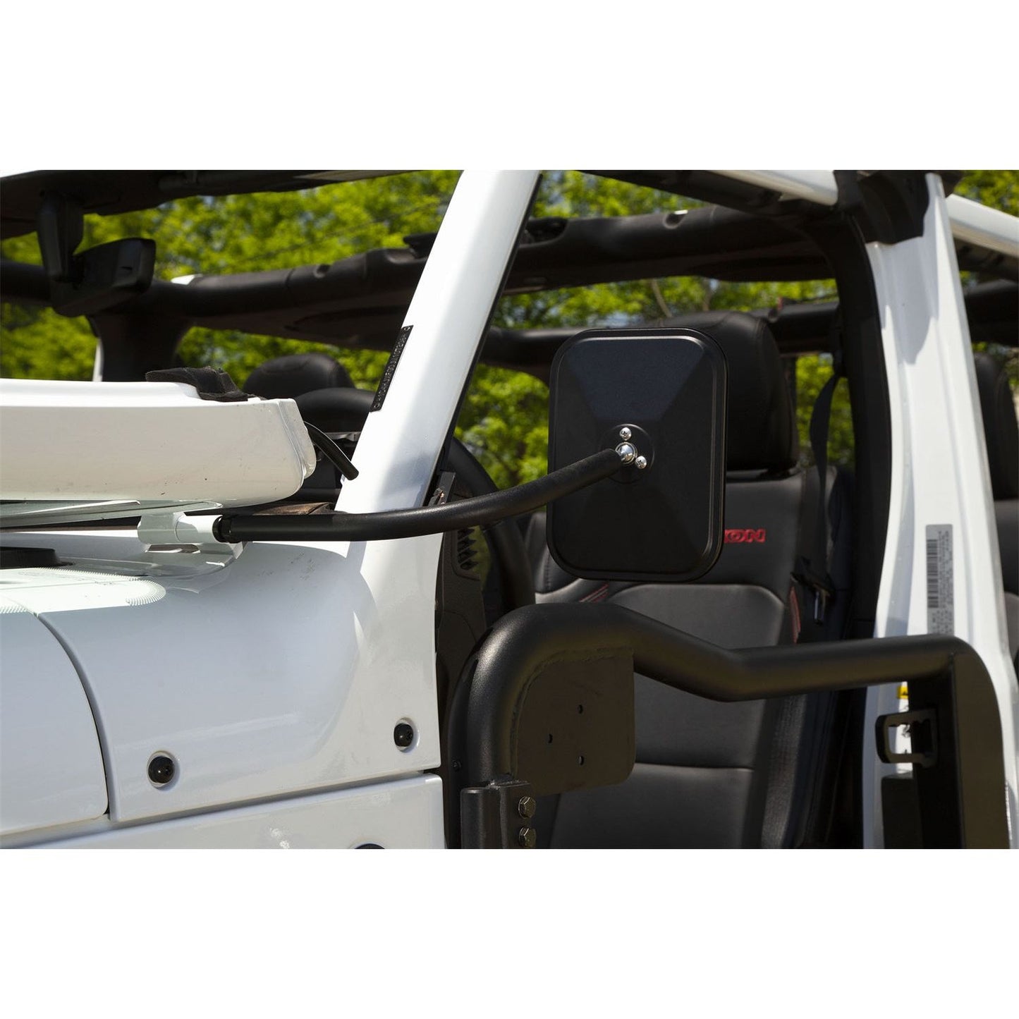 RUGGED RIDGE | 11025.26 | Trail Mirror Kit, Rectangular, Pair; 18-19 Wrangler/Gladiator