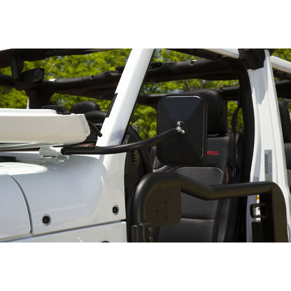 RUGGED RIDGE | 11025.26 | Trail Mirror Kit, Rectangular, Pair; 18-19 Wrangler/Gladiator