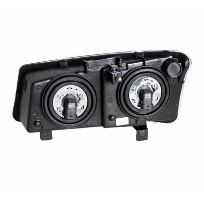 ANZO USA ZUKT_111009 Anzo ZUKT_111009 Crystal Headlight Set Clear Lens Black Housing