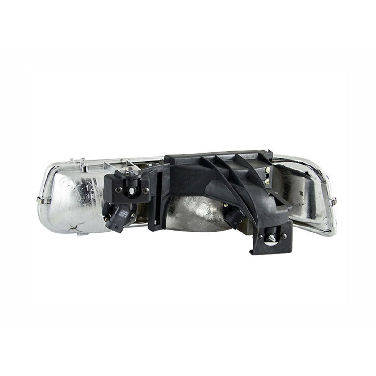ANZO USA ZUKT_111011 Anzo ZUKT_111011 Crystal Headlight Set Clear Lens Chrome Housing