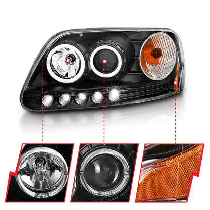 ANZO USA ZUKT_111031 Anzo ZUKT_111031 Projector Headlight Set