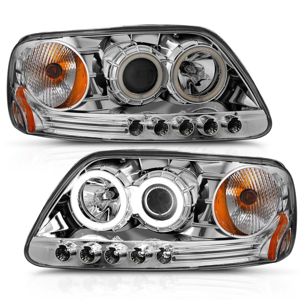 ANZO USA ZUKT_111054 Anzo ZUKT_111054 Projector Headlight Set