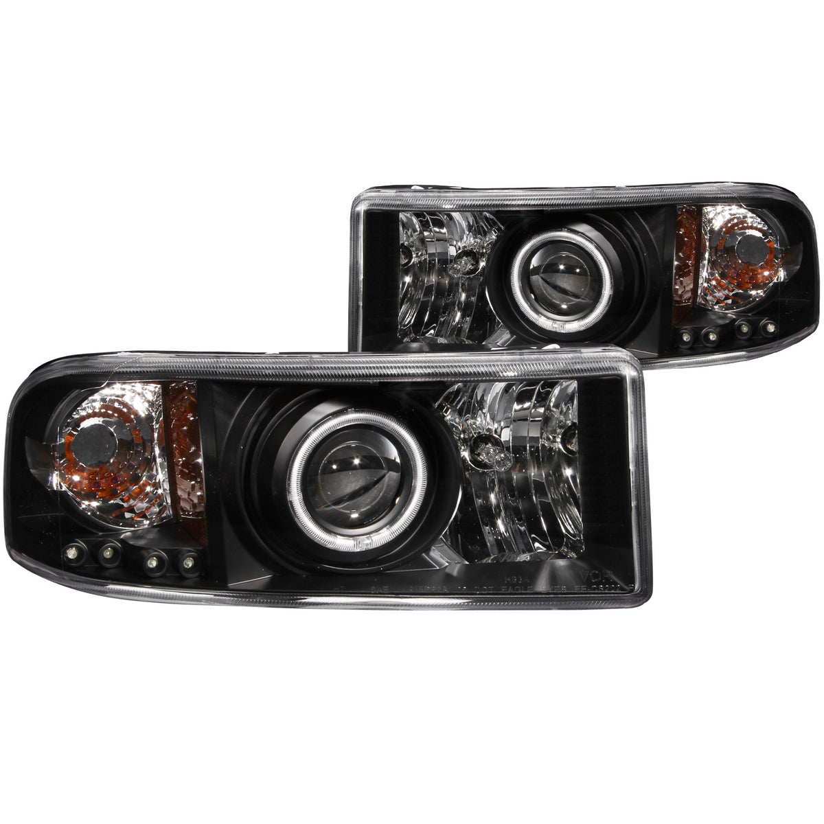 ANZO USA ZUKT_111065 Anzo ZUKT_111065 Projector Headlight Set for Ram 1500 for 111065