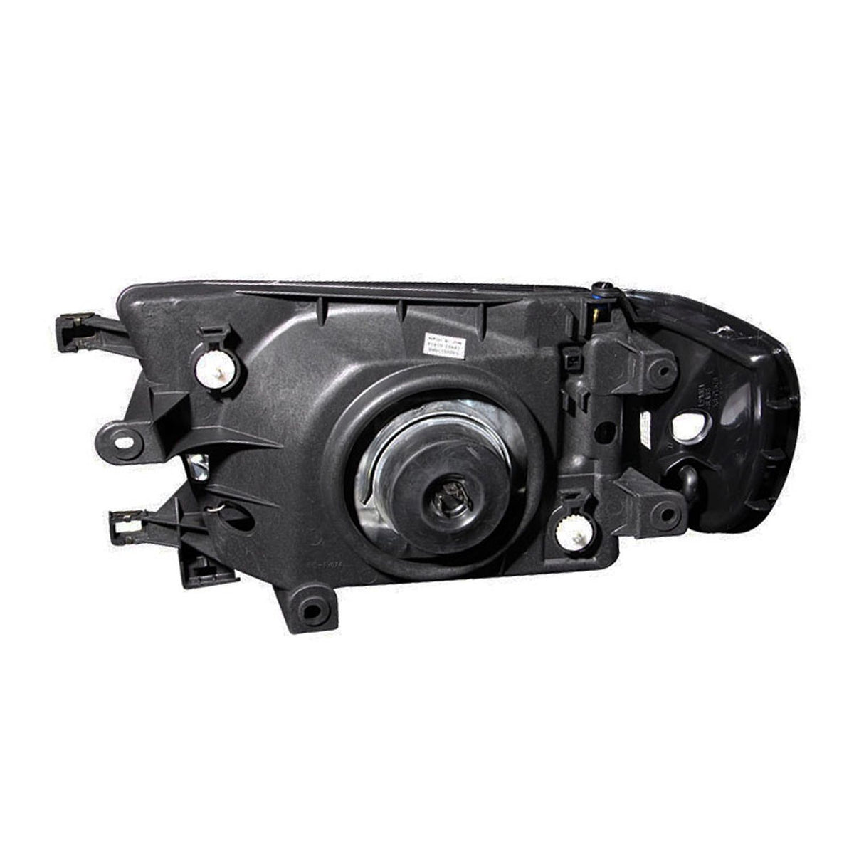ANZO USA ZUKT_111077 Anzo ZUKT_111077 Crystal Headlight Set Clear Lens Black Housing