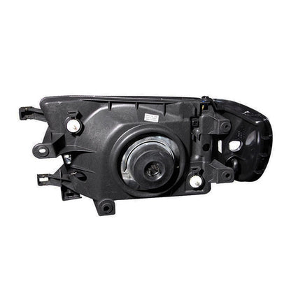 ANZO USA ZUKT_111077 Anzo ZUKT_111077 Crystal Headlight Set Clear Lens Black Housing