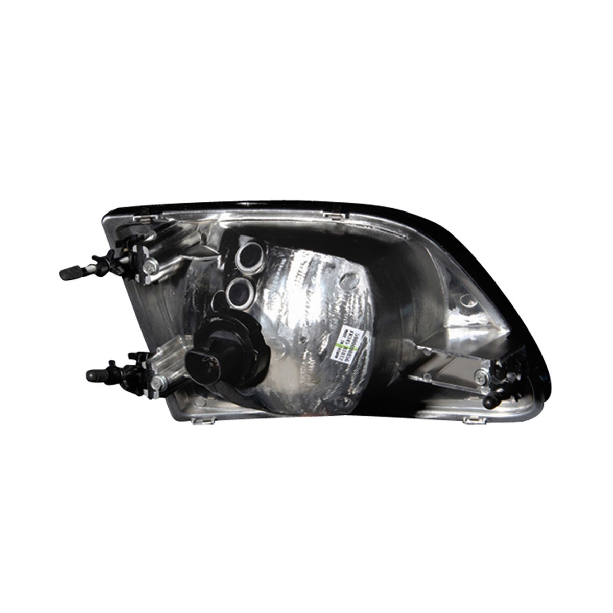 ANZO USA ZUKT_111083 Anzo ZUKT_111083 Crystal Headlight Set Clear Lens Black Housing