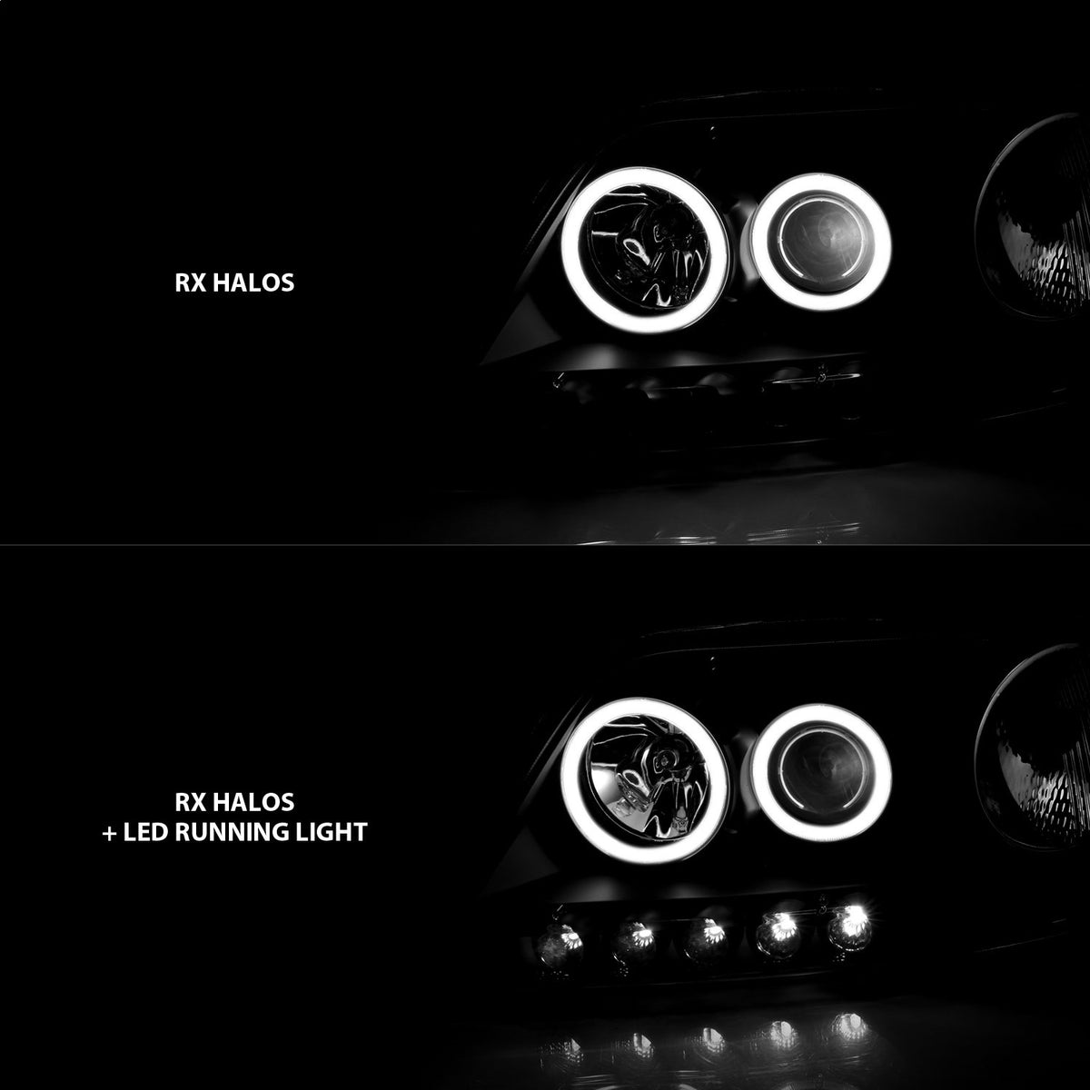 ANZO USA ZUKT_111097 Anzo ZUKT_111097 Projector Headlight Set