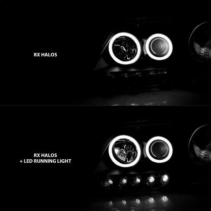 ANZO USA ZUKT_111097 Anzo ZUKT_111097 Projector Headlight Set